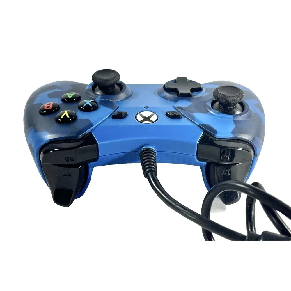 PowerA Xbox One Midnight Blue Camo 1503455-01 Wired Controller Tested